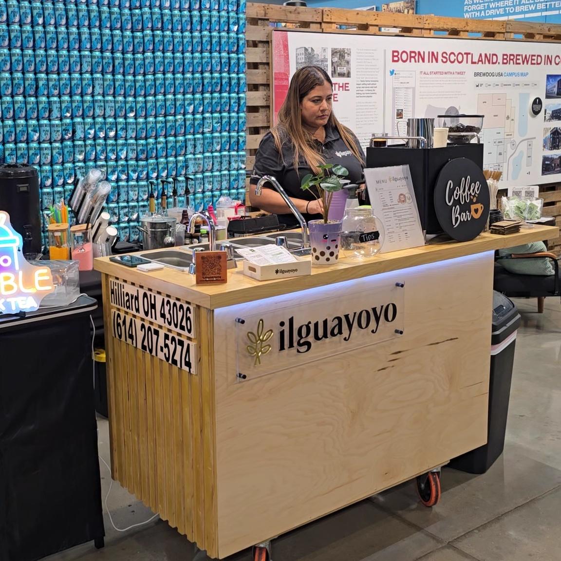 IL Guayoyo mobile beverage bar at an event
