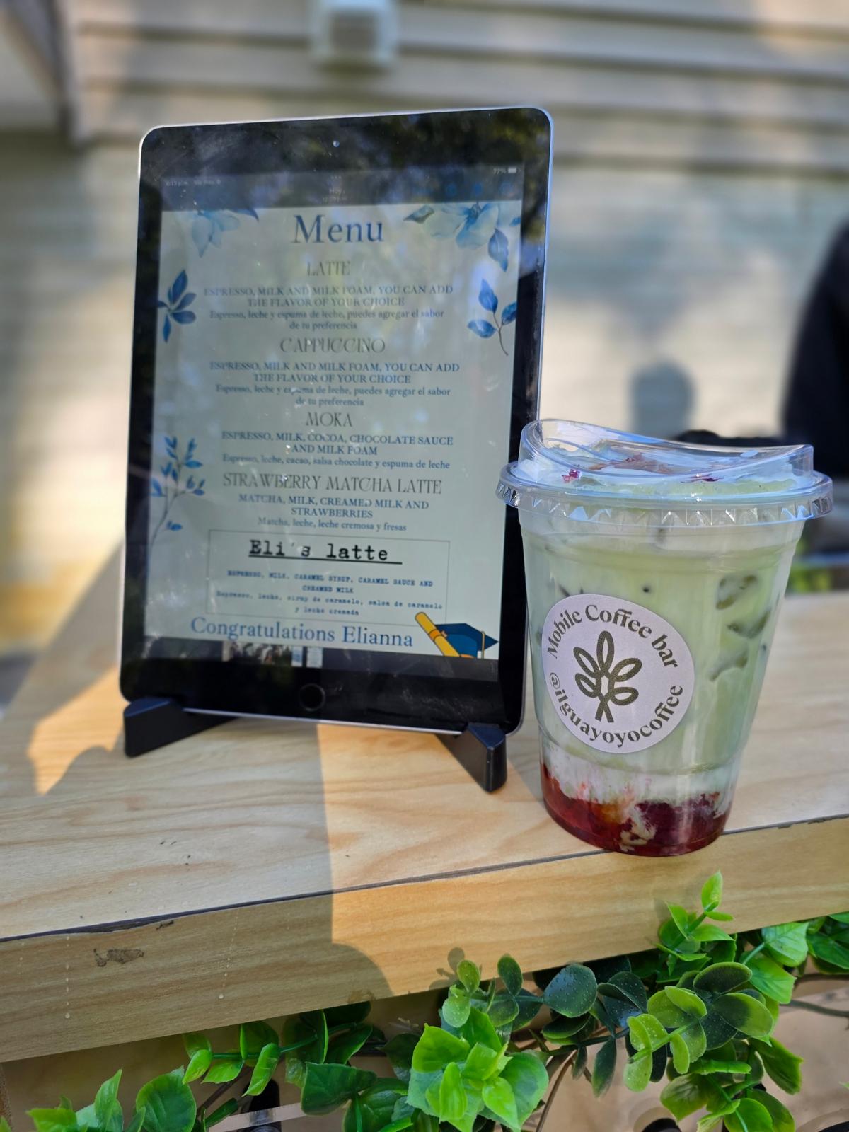 IL Guayoyo mobile beverage bar at an event